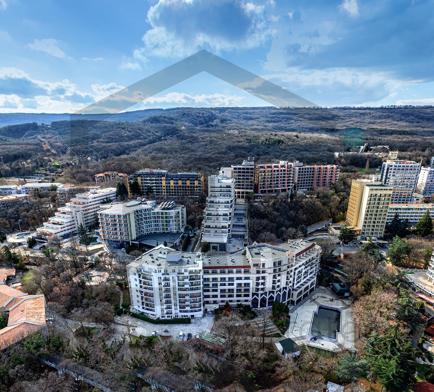 Двустаен апартамент под наем в Златни пясъци